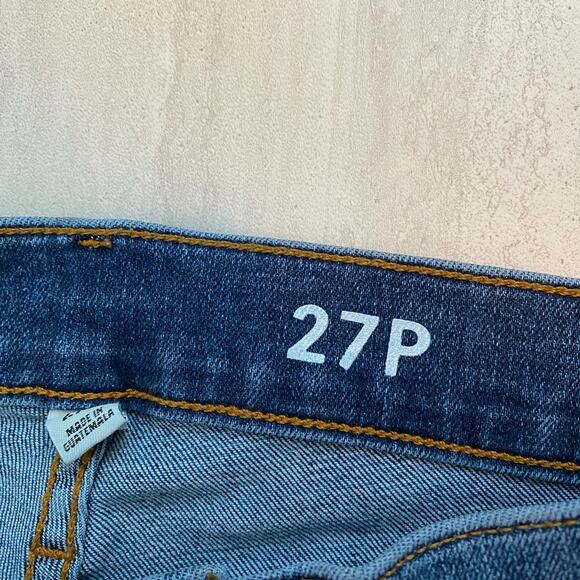J.Crew Toothpick Jeans Blue 27P - Picture 5 of 9